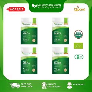 Bột Sâm Maca Peru hữu cơ 800g NguồnThiên Nhiên 4 gói