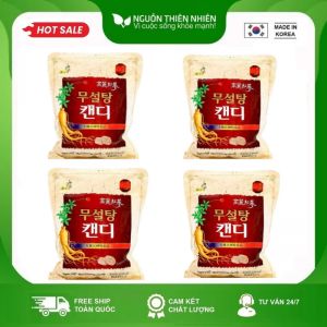 Kẹo hồng sâm không đường hàn quốc 500g - 4 gói