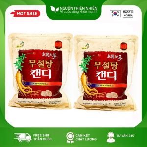 Kẹo hồng sâm không đường hàn quốc 500g - 2 gói